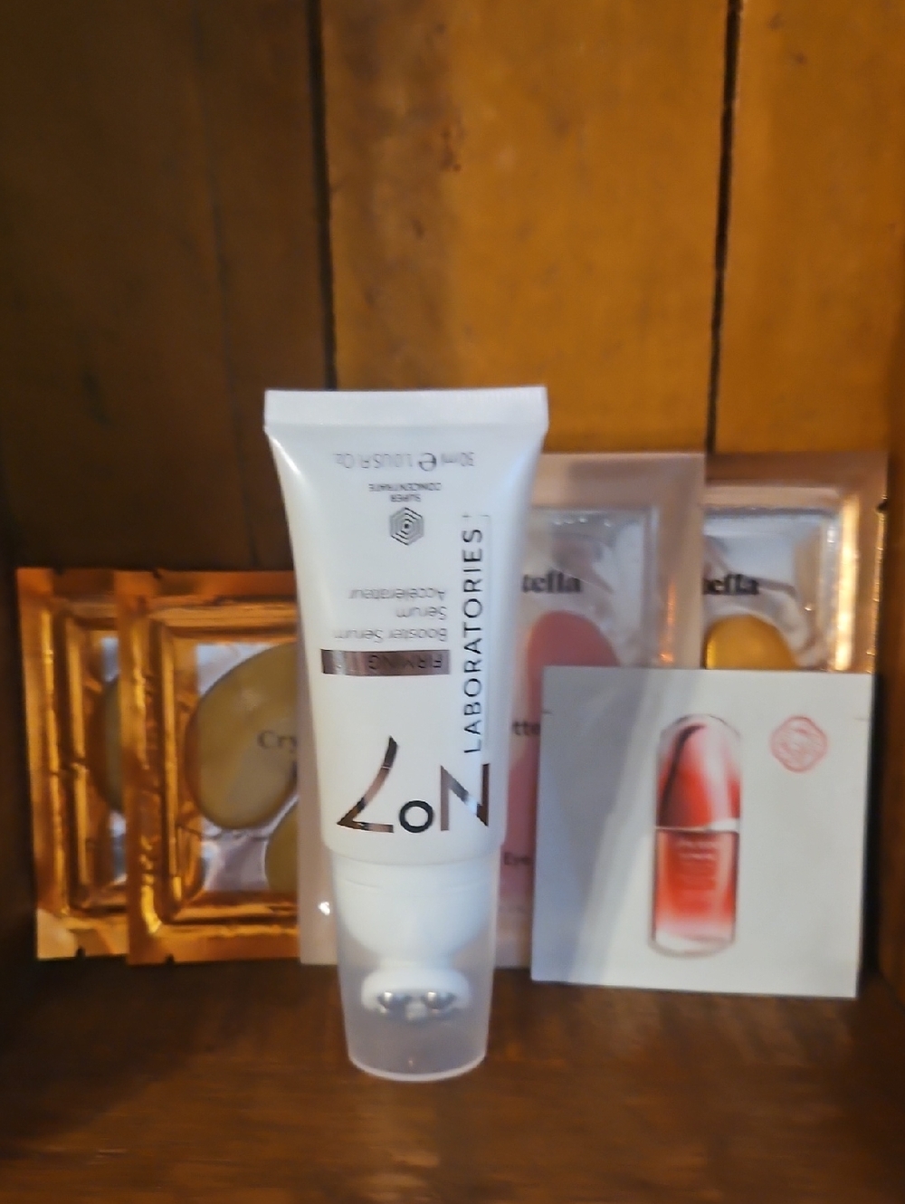 5 ITEMS! NO 7 SERUM & EYE MASKS